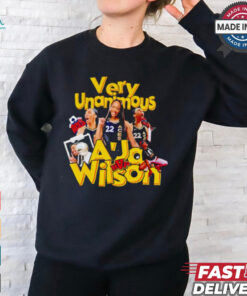 Very Unanimous A’Ja Wilson MVP Basketball Star shirt
