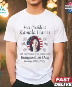 Vice President Kamala Harris Inauguration 2025 Memorabilia Shirt, hoodie, sweater, long sleeve and tank top Vice President Kamala Harris Inauguration 2025 Memorabilia Shirt