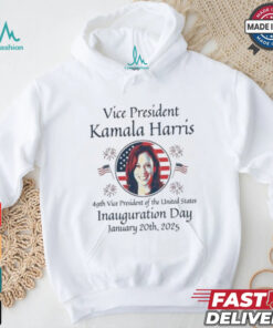 Vice President Kamala Harris Inauguration 2025 Memorabilia Shirt, hoodie, sweater, long sleeve and tank top Vice President Kamala Harris Inauguration 2025 Memorabilia Shirt