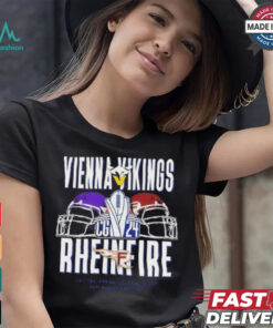 Vienna Vikings vs Rhein Fire September 22 2024 Veltins Arena Gelsenkirchen T Shirt