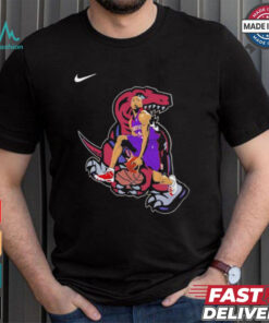 Vince Carter Dunk Toronto Raptors Nike logo shirt