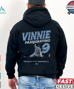 Vinnie Pasquantino #9 Kansas City Baseball Slide t shirt