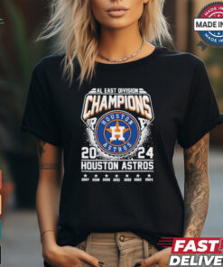 Vintage AL West Division Champions 2024 Houston Astros shirt