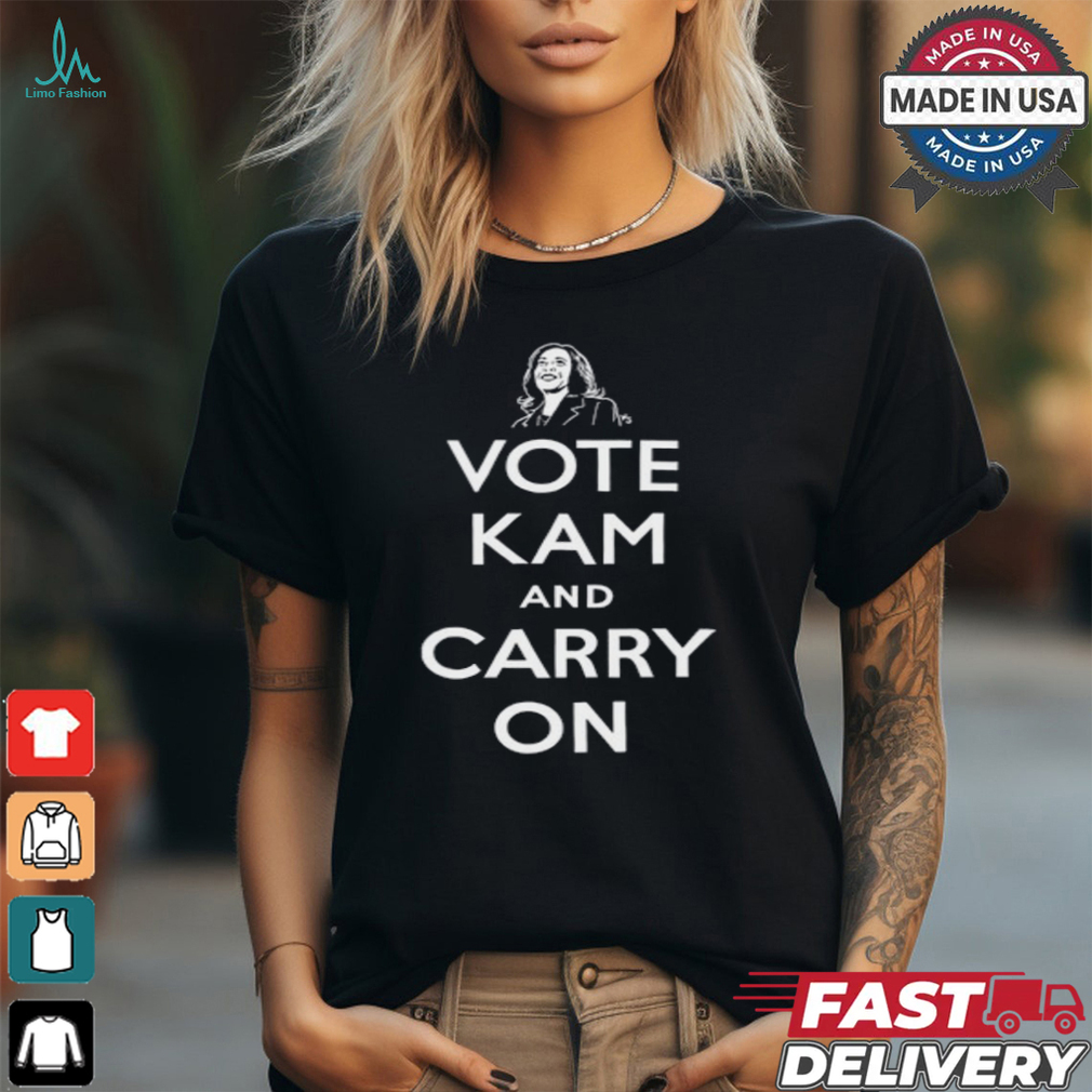 Vote Kam And Carry On Shirt Vote Kam And Carry On Shirt