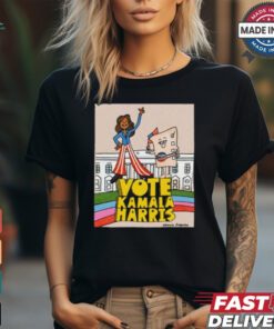 Vote Kamala Harris Winnie Fripette t shirt