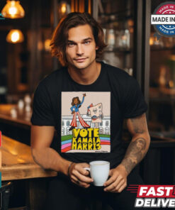 Vote Kamala Harris Winnie Fripette t shirt