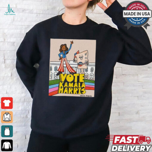 Vote Kamala Harris Winnie Fripette t shirt