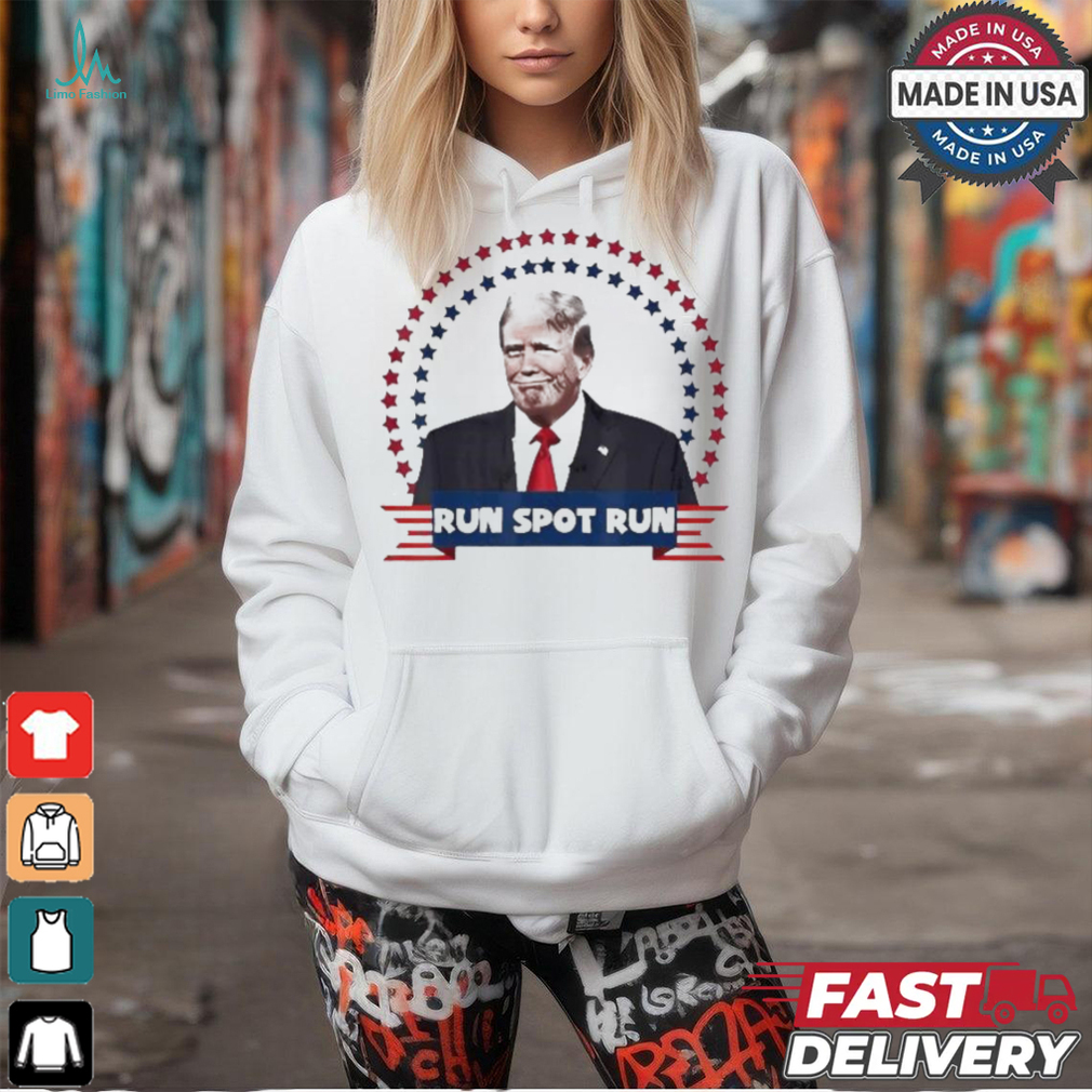 Vote run spot run 2024 trump Harris presidential debate T shirt Vote run spot run 2024 trump Harris presidential debate T shirt