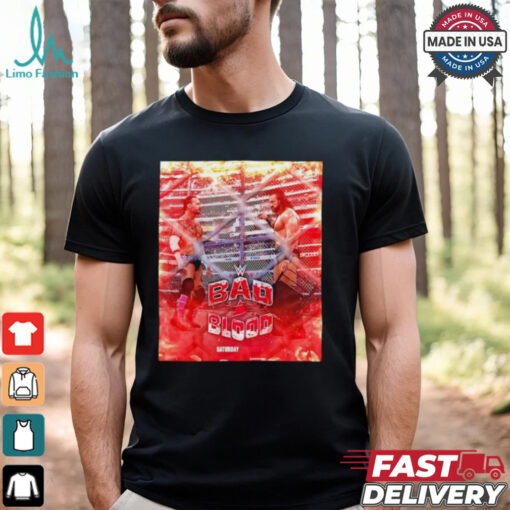 WWE Bad Blood CM Punk vs Drew McIntyre shirt