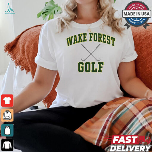 Wake Forest Golf Tee Shirt