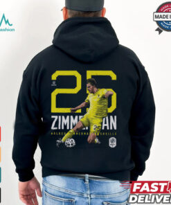 Walker Zimmerman Nashville SC Bold Number Shirt, hoodie, sweater, long sleeve and tank top Walker Zimmerman Nashville SC Bold Number Shirt