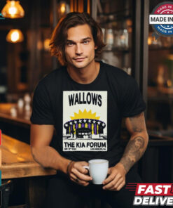 Wallows The Kia Forum In Inglewood Ca Sept 12 2024 Poster shirt