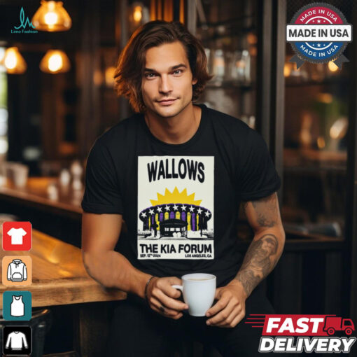 Wallows The Kia Forum In Inglewood Ca Sept 12 2024 Poster shirt