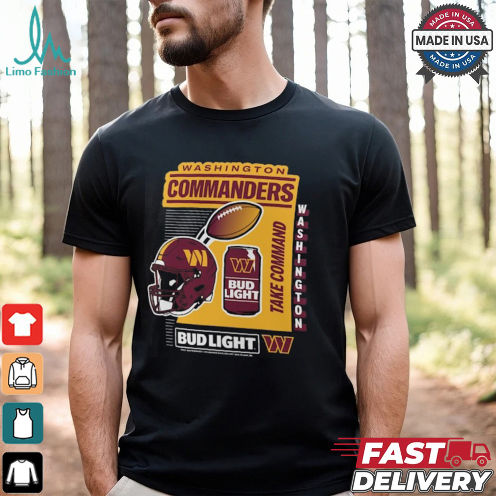 Washington Commanders Anheuser Busch T Shirt Washington Commanders Anheuser Busch T Shirt