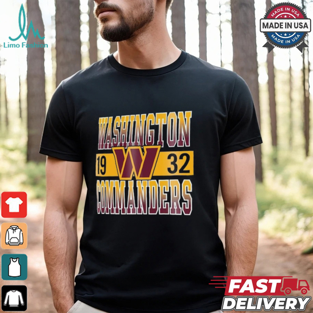 Washington Commanders New Era Black City Team T Shirt Washington Commanders New Era Black City Team T Shirt