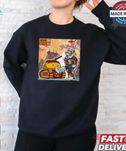 Washington Commanders vs Cincinnati Bengals on Monday Night Football mascot shirt