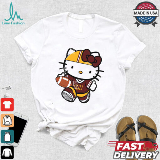 Washington Football Team Cute Hello Kitty Football 9 shirt