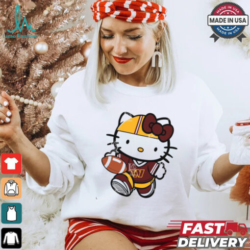 Washington Football Team Cute Hello Kitty Football 9 shirt
