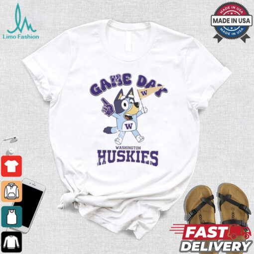 Washington Huskies Bluey Game Day shirt
