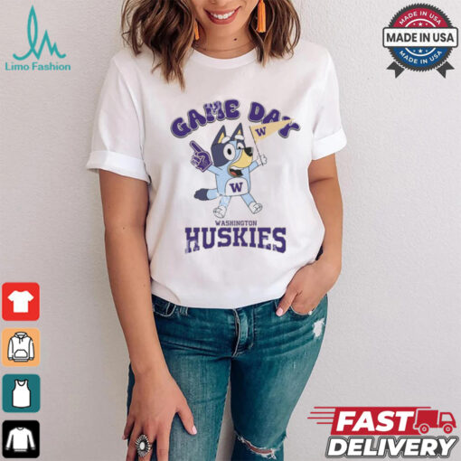 Washington Huskies Bluey Game Day shirt