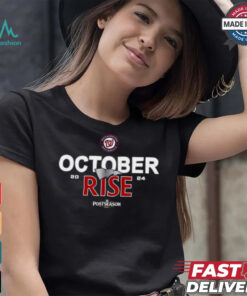 Washington Nationals October rise 2024 Postseason shirt