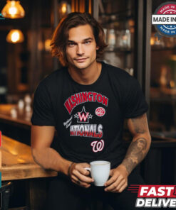 Washington Nationals Pro Standard Turn It Up Dropped Shoulder T Shirt