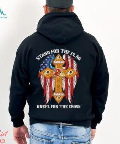 Washington Redskins Stand For The Flag Kneel For The Cross 2024 T shirt