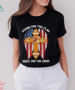 Washington Redskins Stand For The Flag Kneel For The Cross 2024 T shirt