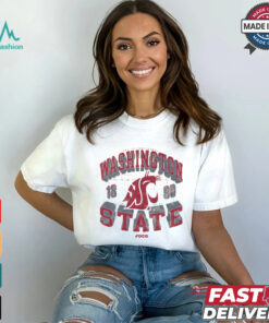 Washington State Cougars Field Arched Wordmark T Shirt