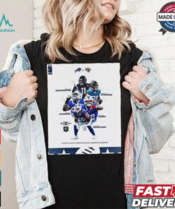 Washington, Strange, Johnson, Jones, McGovern Buffalo Bills vs Jacksonville Jaguars 09 23 2024 Made In Happy Valley Poster t shirt