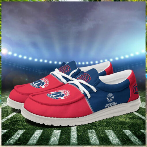 Washington Wizards 2024 Personalized Hey Dude Shoes