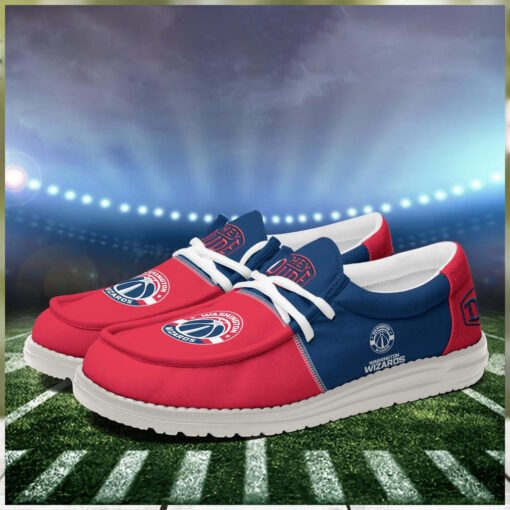 Washington Wizards 2024 Personalized Hey Dude Shoes