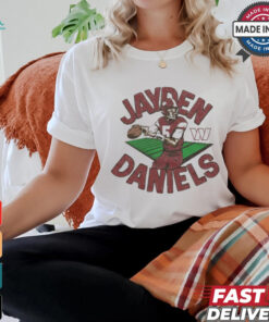 Washington commanders jayden daniels shirt