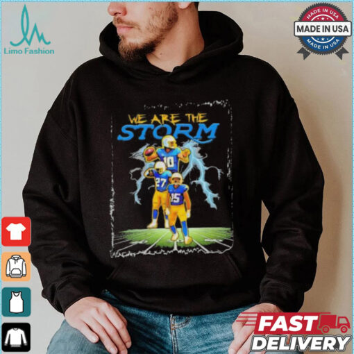 We Are The Storm Los Angeles Chargers NFL football shirt