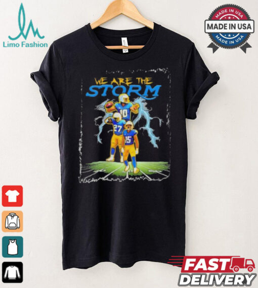 We Are The Storm Los Angeles Chargers NFL football shirt