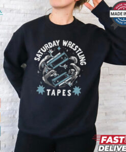 We Watch Wrestling _ The Video Garage Saturday Black Shirt