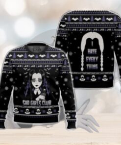 Wednesday Addams Ugly Sweater