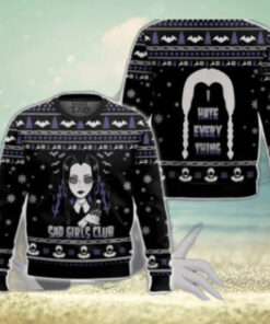 Wednesday Addams Ugly Sweater