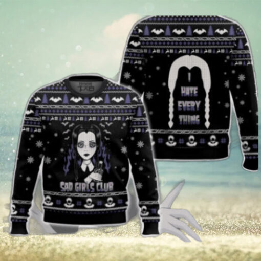 Wednesday Addams Ugly Sweater