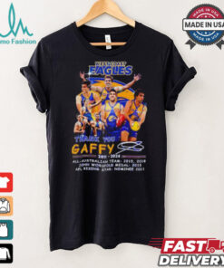 West Coast Eagles x Andrew Gaff thank you shirt
