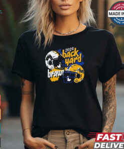 West Virginia Mountaineers vs Pitt Panthers 2024 Football Backyard Brawl shirt
