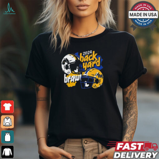 West Virginia Mountaineers vs Pitt Panthers 2024 Football Backyard Brawl shirt