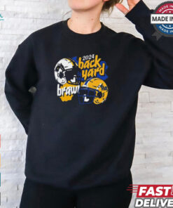 West Virginia Mountaineers vs Pitt Panthers 2024 Football Backyard Brawl shirt