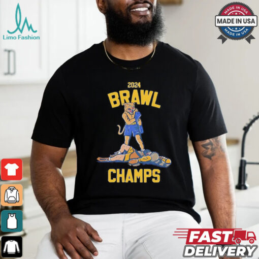 West Virginia vs. Pitt Condensed 2024 Brawl Champs shirt