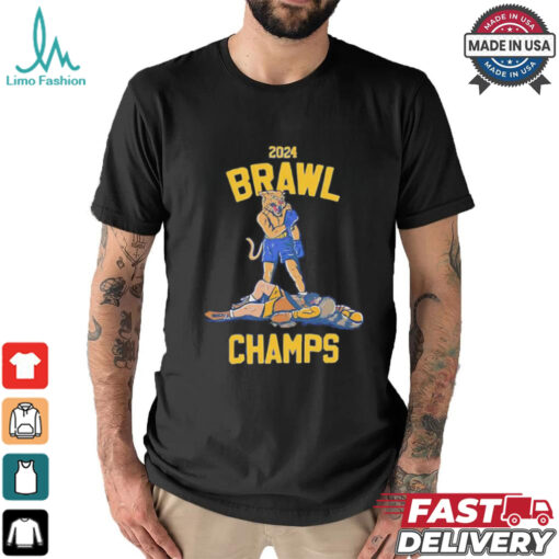 West Virginia vs. Pitt Condensed 2024 Brawl Champs shirt