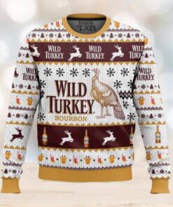 Wild Turkey Ugly Christmas Sweater