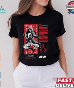 Will Ospreay Aerial Assassin Assassin's Creed Shadows Black Shirt