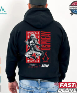 Will Ospreay Aerial Assassin Assassin's Creed Shadows Black Shirt