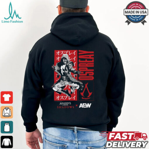 Will Ospreay Aerial Assassin   Assassin’s Creed Shadows Black Shirt