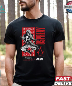 Will Ospreay Aerial Assassin Assassin's Creed Shadows Black Shirt